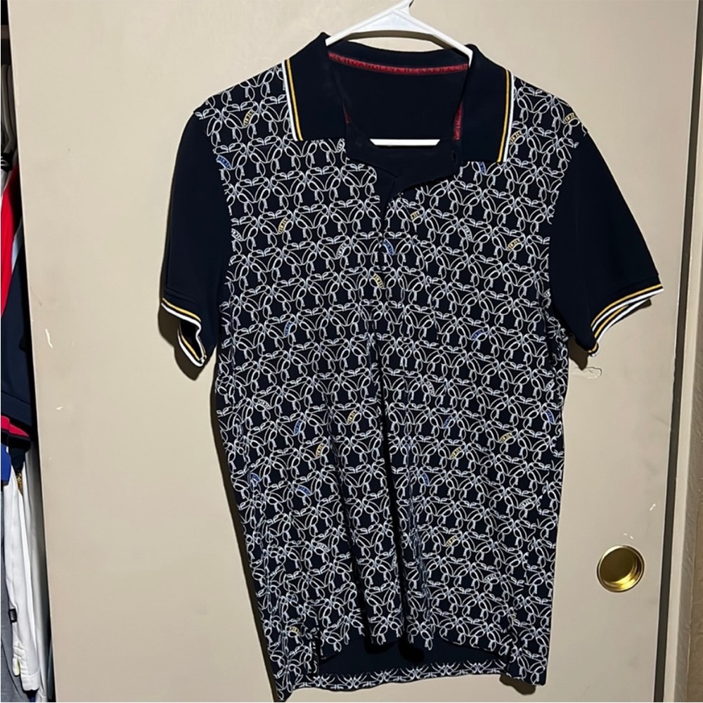 NWT’s Carolina Herrera Polo Shirt Men’s Size Medium